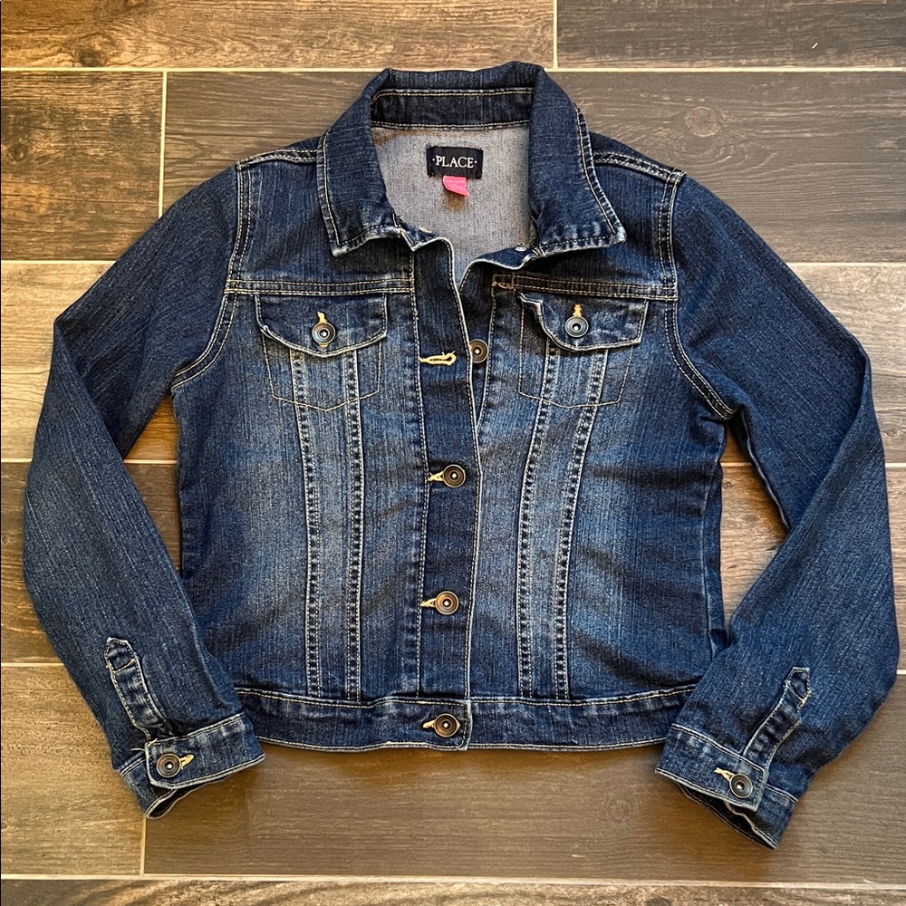The Children's Place Indigo Denim Jacket